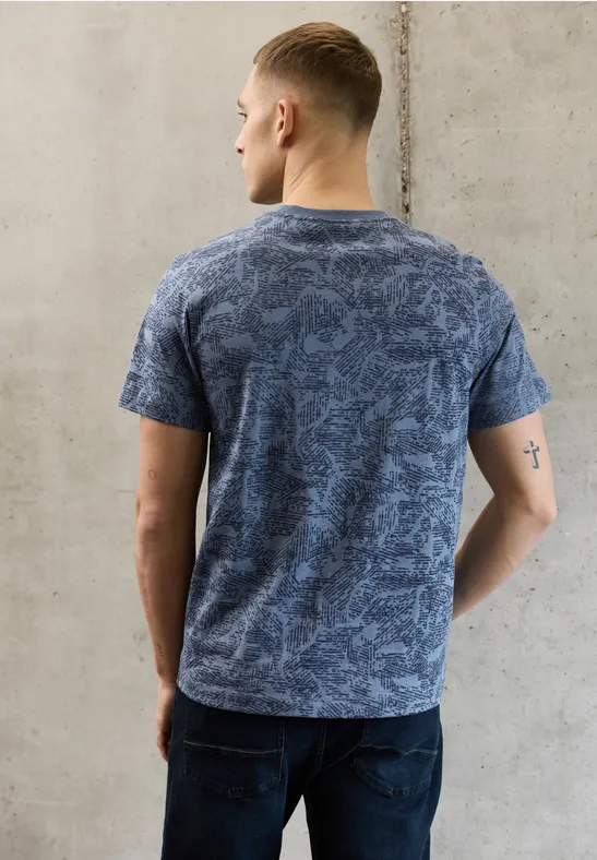 T-shirt à motifs authentic blue