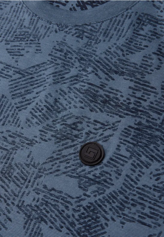 T-shirt à motifs authentic blue