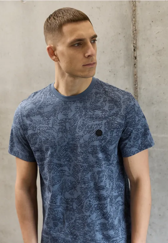 T-shirt à motifs authentic blue