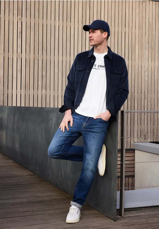 T-shirt avec logo imprimé bright white