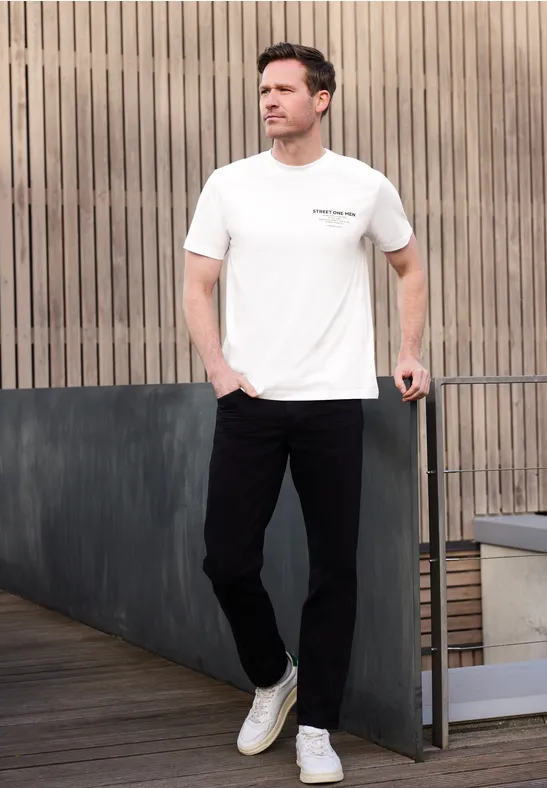 T-shirt avec logo imprimé bright white