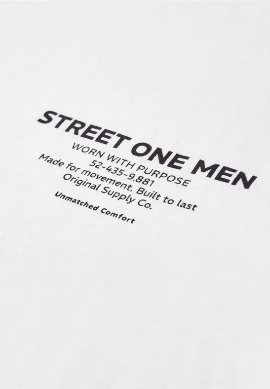 T-shirt avec logo imprimé bright white