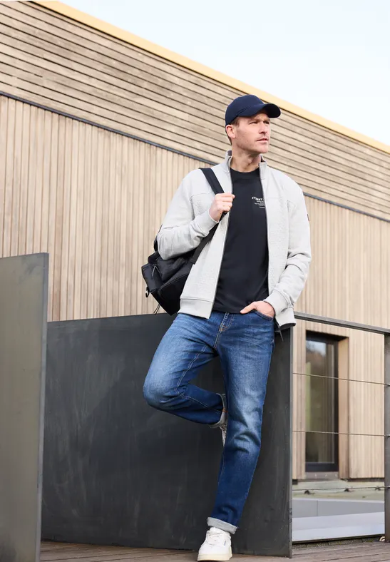 T-shirt avec logo imprimé dark ink blue