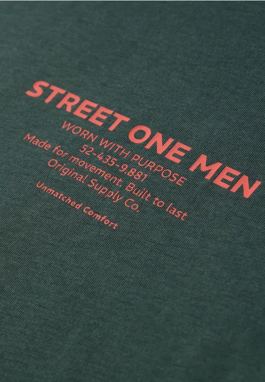 T-shirt avec logo imprimé null