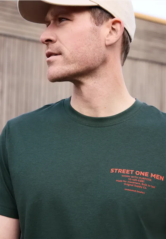 T-shirt avec logo imprimé null