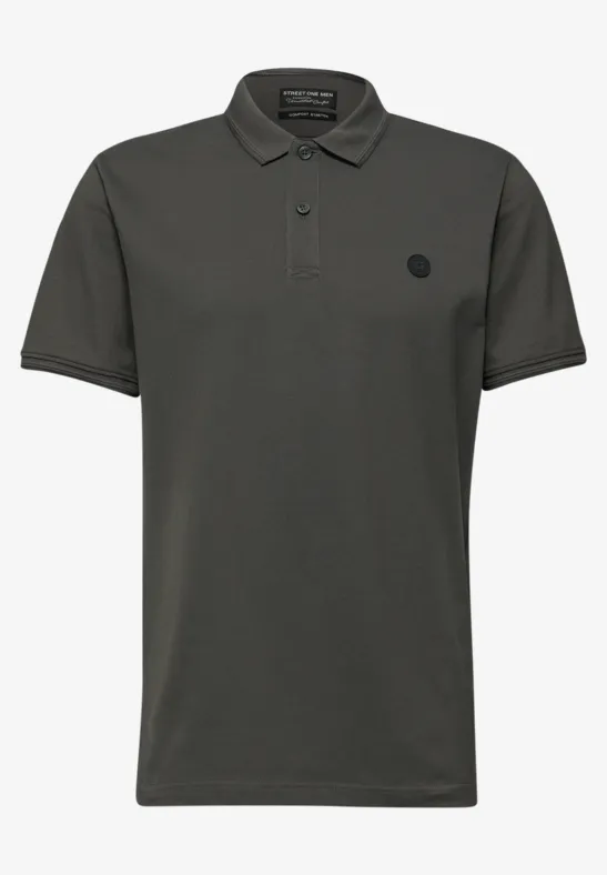 Polo de base oil grey