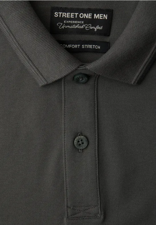 Polo de base oil grey