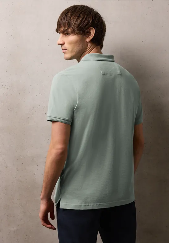 Basis poloshirt dusty mint