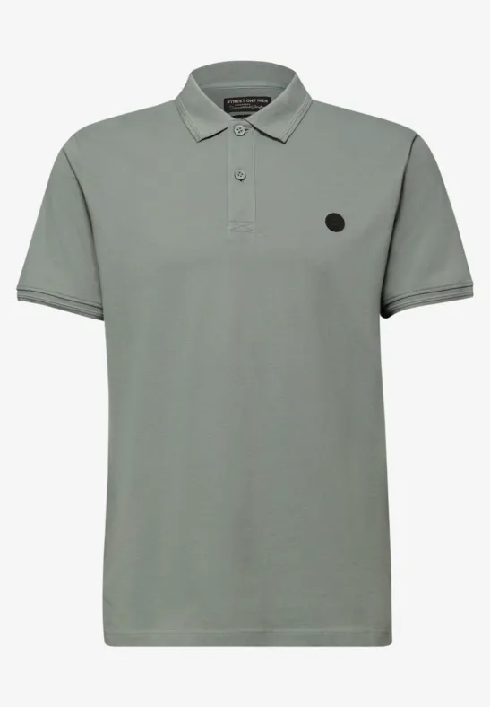 Basis poloshirt dusty mint