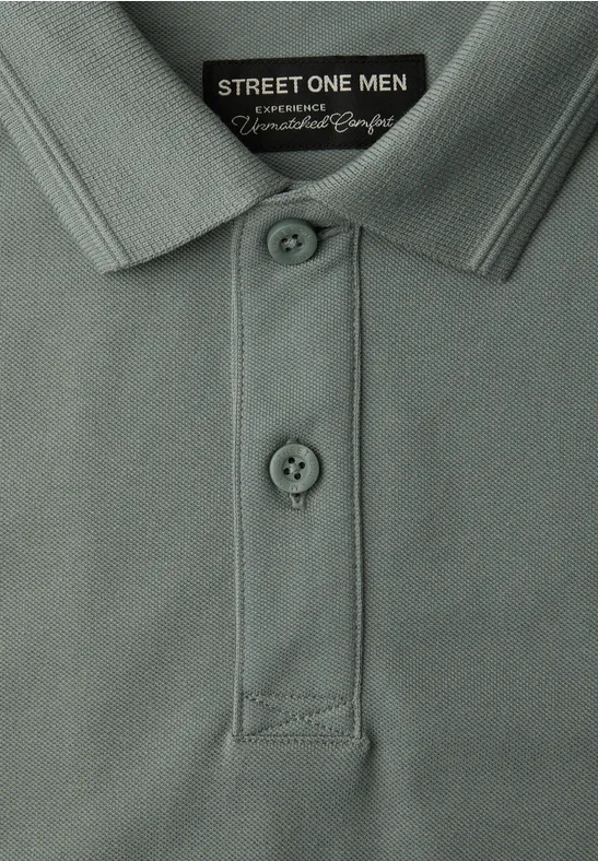 Basis poloshirt dusty mint