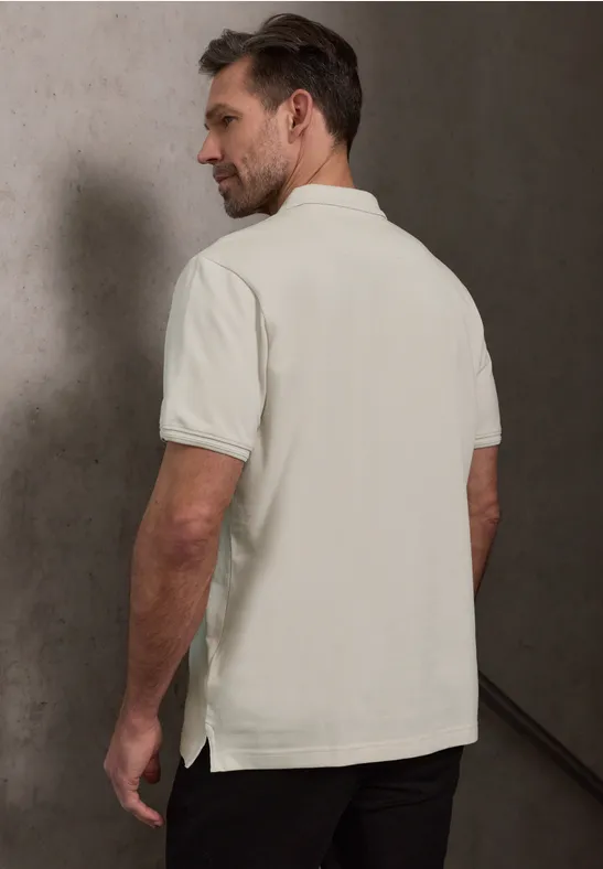 Polo de base white sand