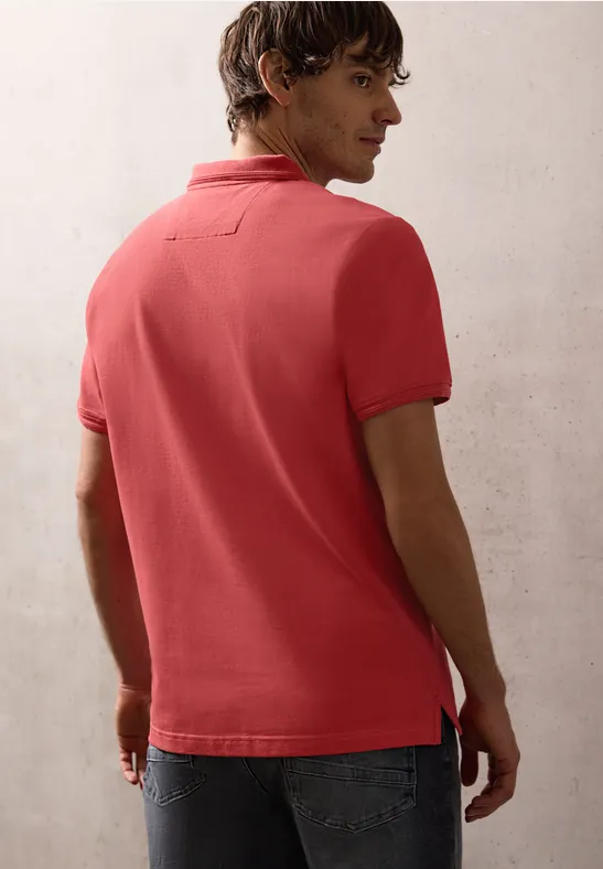 Polo de base dull coral