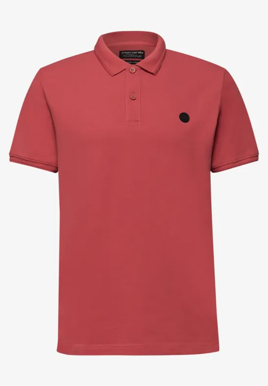 Polo de base dull coral