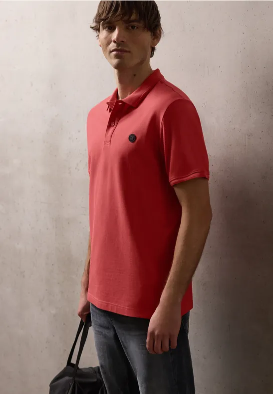 Polo de base dull coral