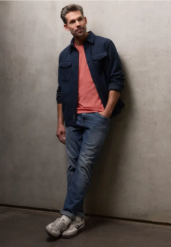 T-shirt de base dull coral