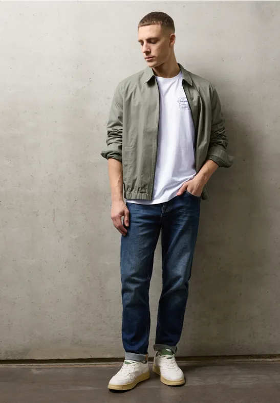 Shirt met borstprint bright white