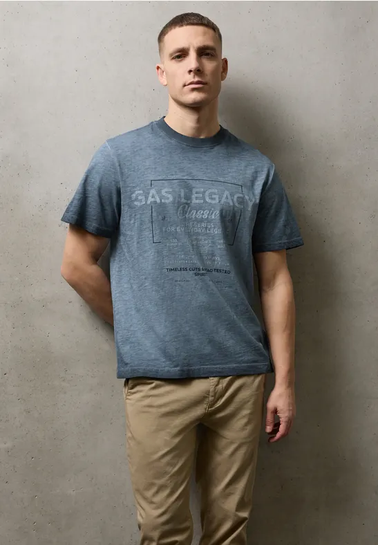 Garment Dye T-Shirt dark ink blue