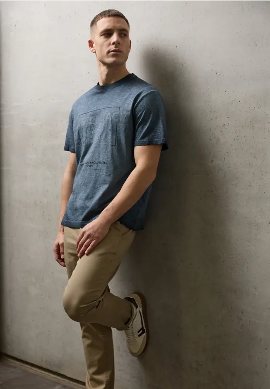 Garment Dye T-Shirt dark ink blue