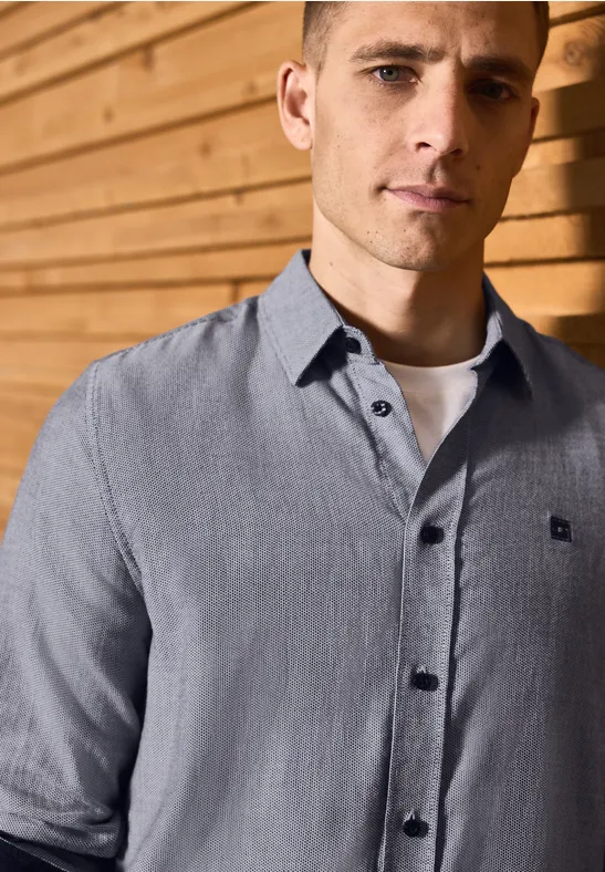 Chemise structurée Two Tone bright white