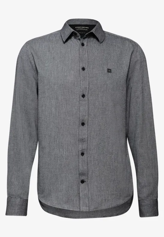 Chemise avec structure two-tone null