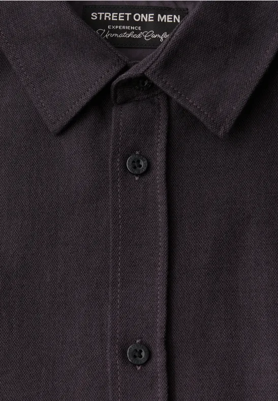 Chemise avec structure two-tone null