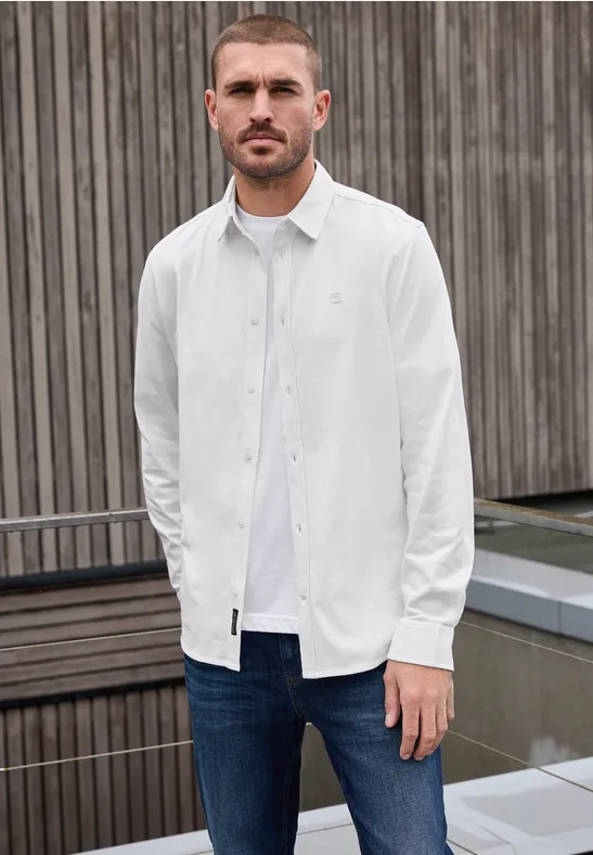 Jersey shirt bright white