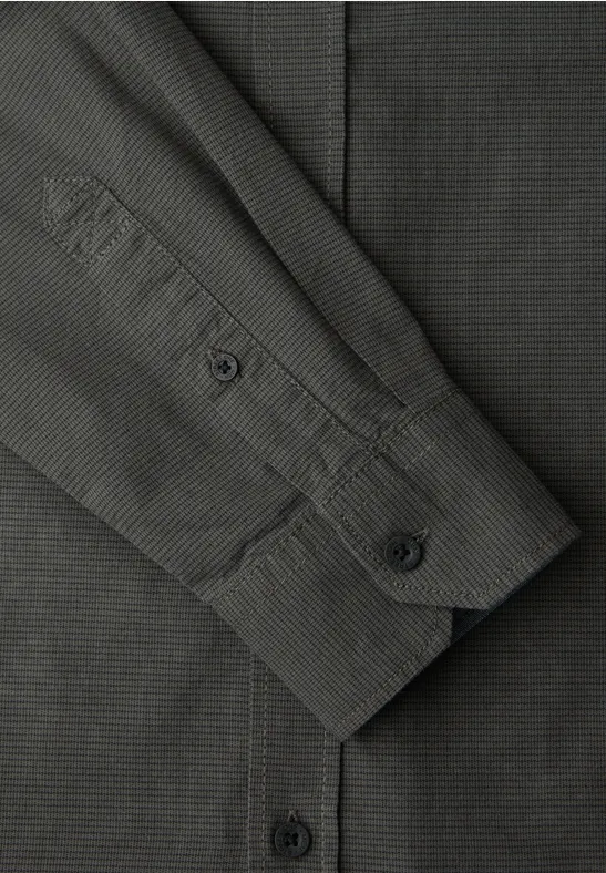 Chemise Two-Tone oil grey