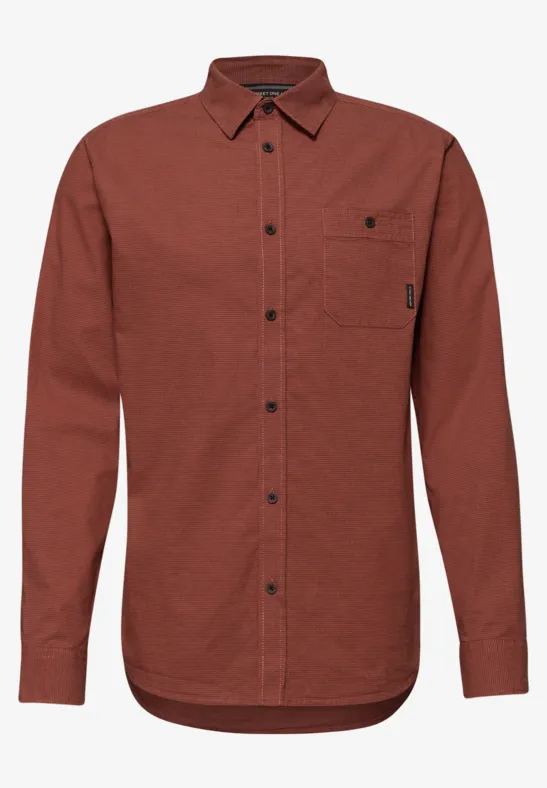 Two-Tone Hemd dull coral