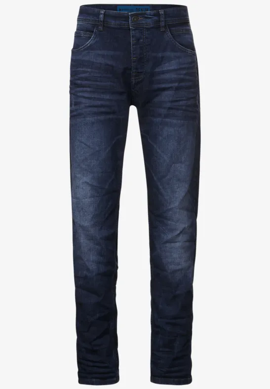 Explorer Relaxed Fit Jeans dark blue wash
