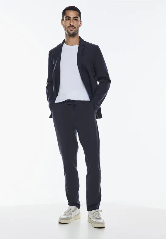 Slim Fit Chino Hose deep blue