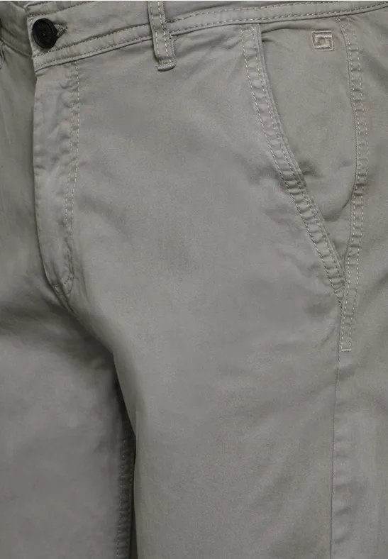 Klassische Chino steel grey