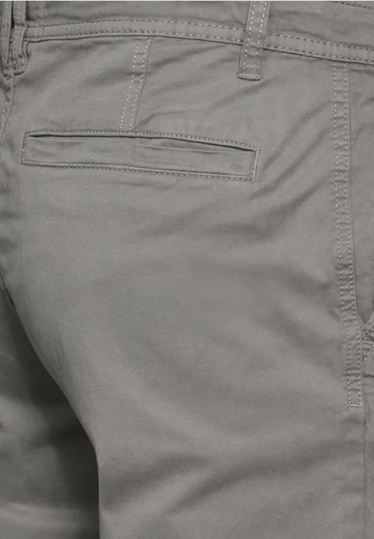 Klassische Chino steel grey