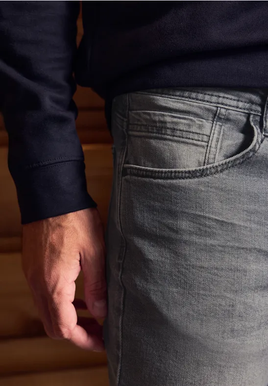 Jeans Regular Fit mid grey wash