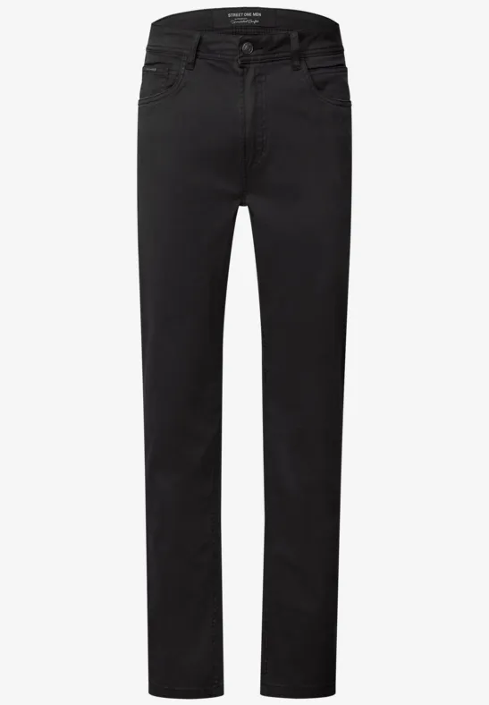 Slim Fit Hose Black