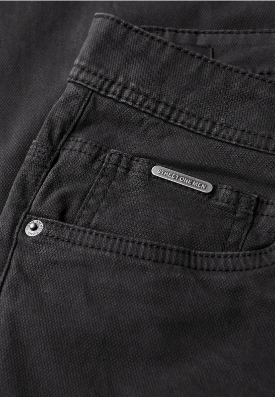 Slim Fit Hose Black