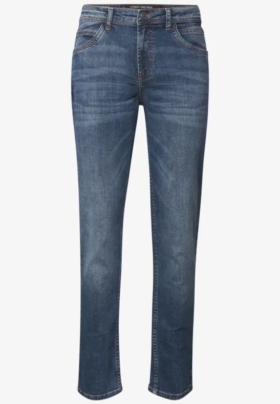 Jeans Regular Fit dark blue wash