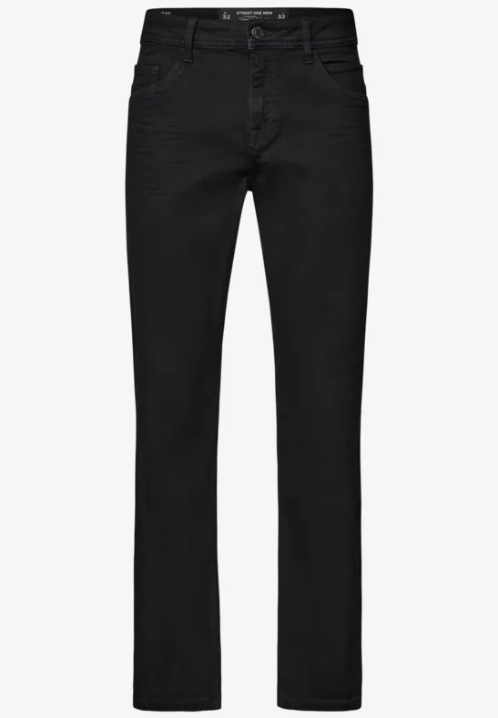 Straight Legs jeans clean black