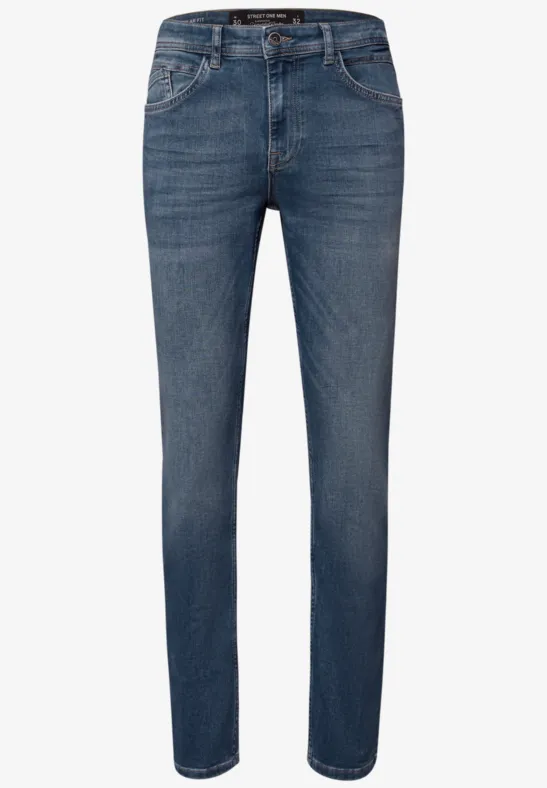 Regular Fit Jeans soft greencast random wash