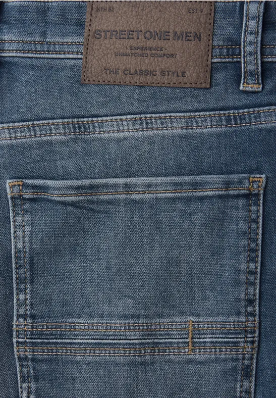 Regular Fit Jeans soft greencast random wash