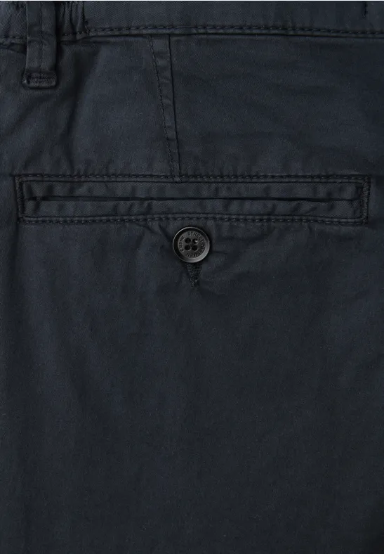 Slim Leg Chino mit Stretchbund dark ink blue
