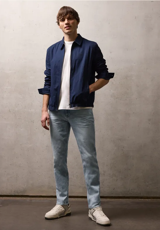 Slim Legs Jeans light grey random wash