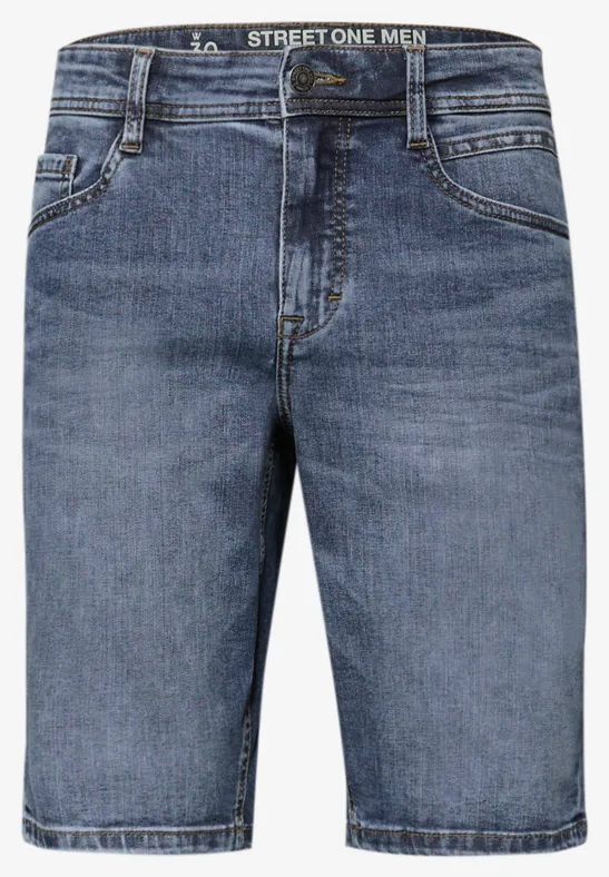 Jeansshorts im Regular Fit indigo blue wash