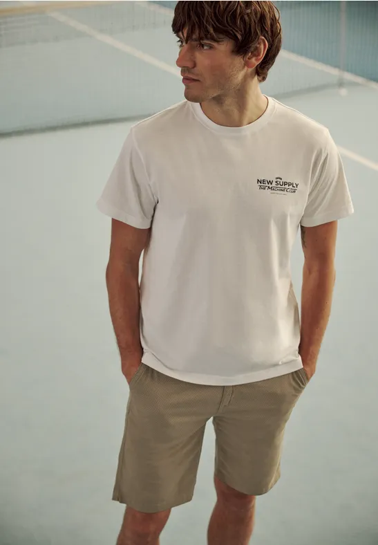 Chino Shorts im Regular Fit mit Flexbund warm sand