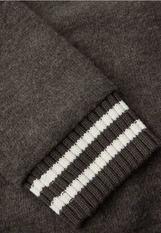 Blouson met college details null