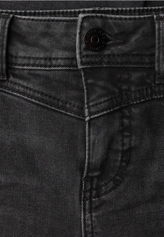 Jeans im Casual Fit Black Washed