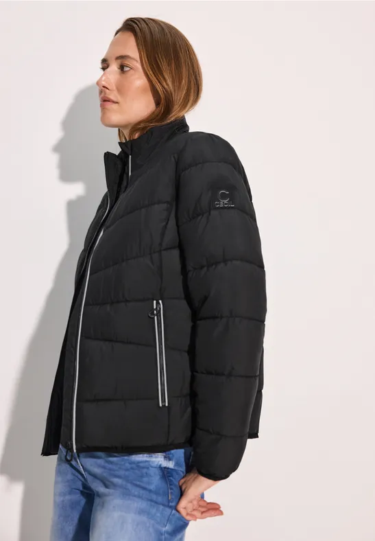 CECIL Steppjacke für Damen in Schwarz | CECIL