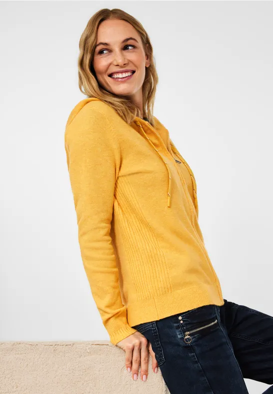 Cosy Strickjacke mit Zipper