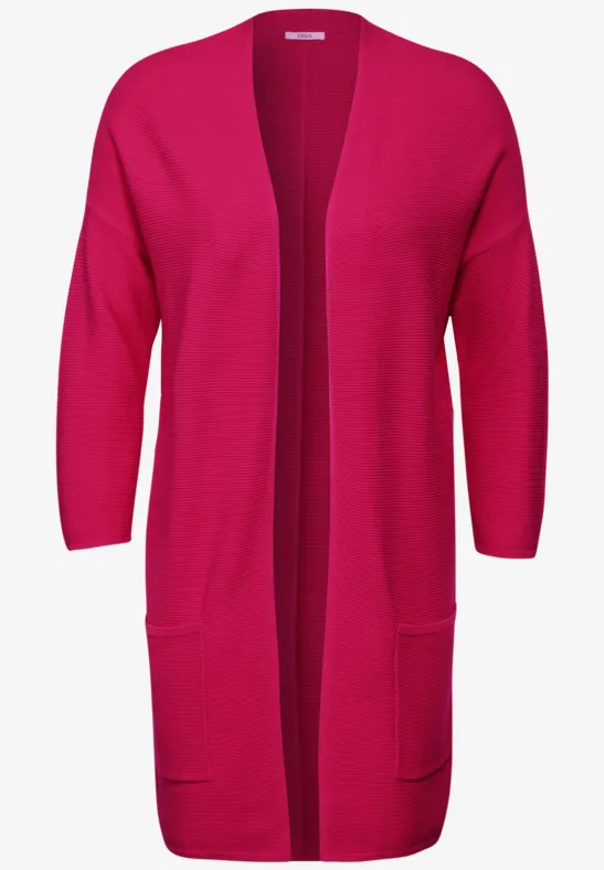 CECIL Offener Long Cardigan für Damen in Pink CECIL