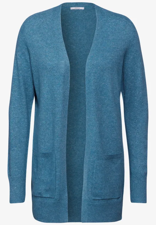 CECIL Langer Cardigan für Damen in Blau CECIL