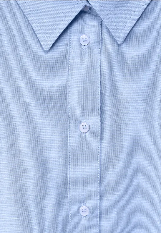 CECIL Chemisier long chambray pour femmes en Bleu CECIL